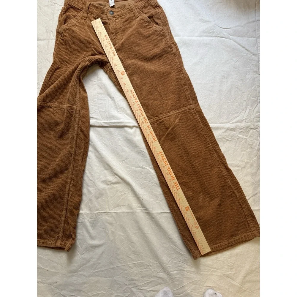 Vintage Corduroy Arizona Jeans Co Low Rise Flare Pants Y2K‎ Size 0 Brown 26x30